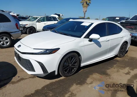 2025 Toyota Camry Se from USA, damaged, VIN 4T1DAACK9SU150746